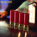 4Pcs/Set 12 Gauge Shell Shotgun Shot Glasses.