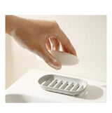 Travel Soap Dish Container With Drain Board and Tight Seal.