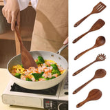 Walnut Wood Cooking Utensils Holder Not Included