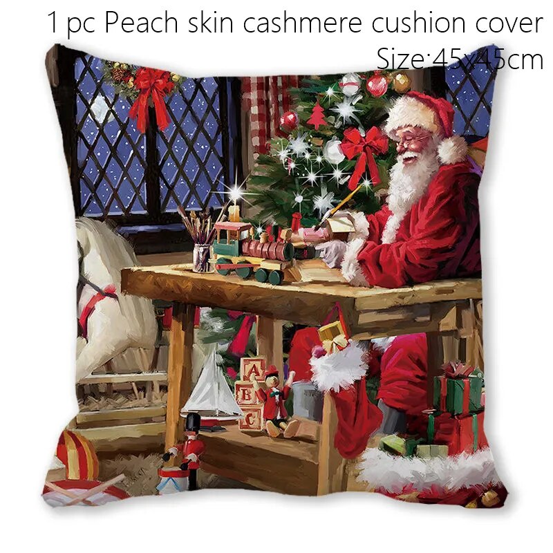 Christmas Decorative Doormat/Pillowcases.