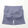 NCLAGEN 4.5" Women's  Low Ribbed Band Scrunch Butt Seamless Impact Shorts