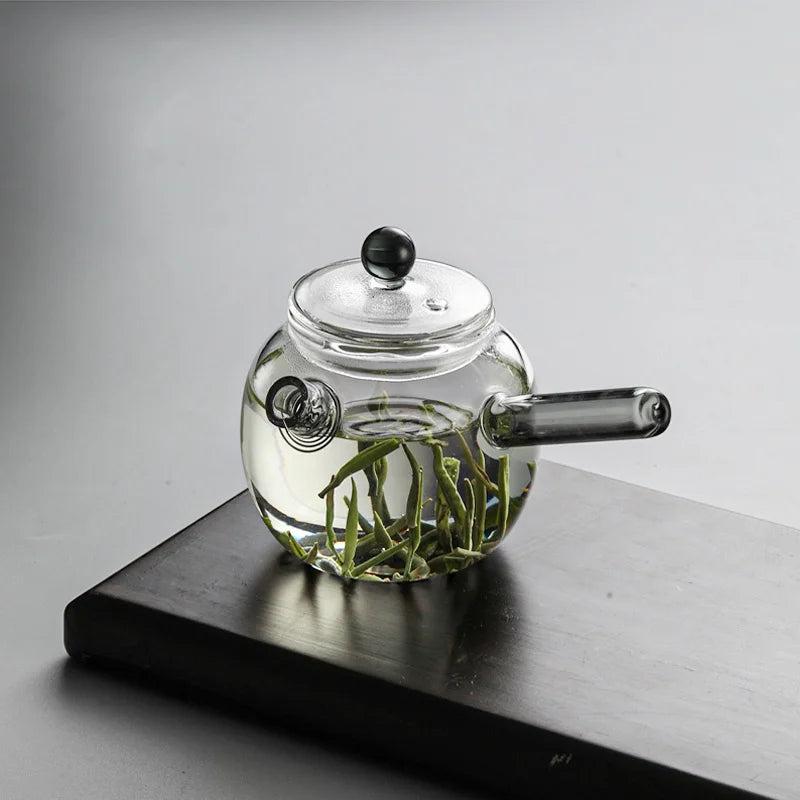 120ml Mini Kung Fu Small Glass Teapot With Filter