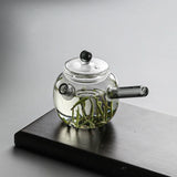 120ml Mini Kung Fu Small Glass Teapot With Filter