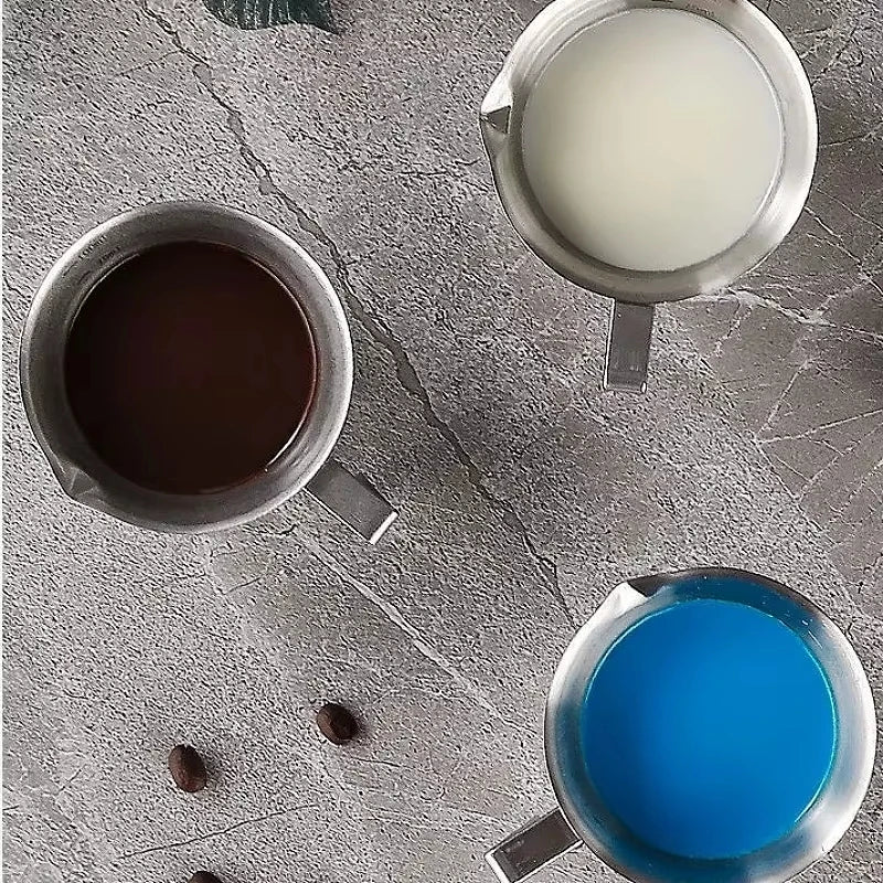 Stainless Steel with Measurement Espresso Extraction Cup