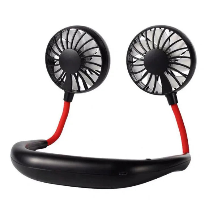 LED Rechargeable 3 Speed Silent Neck Fan