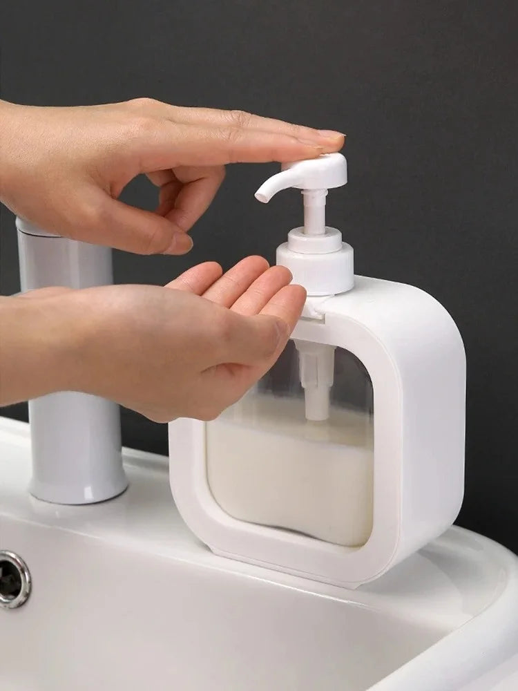 300 Or500ML Transparent Soap Dispenser Bottle