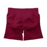 NCLAGEN 4.5" Women's  Low Ribbed Band Scrunch Butt Seamless Impact Shorts