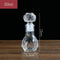 50ML mini style lead-free wine glass decanter with Airtight stopper.