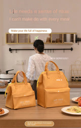 Large Waterproof Insulated Lunch Bag