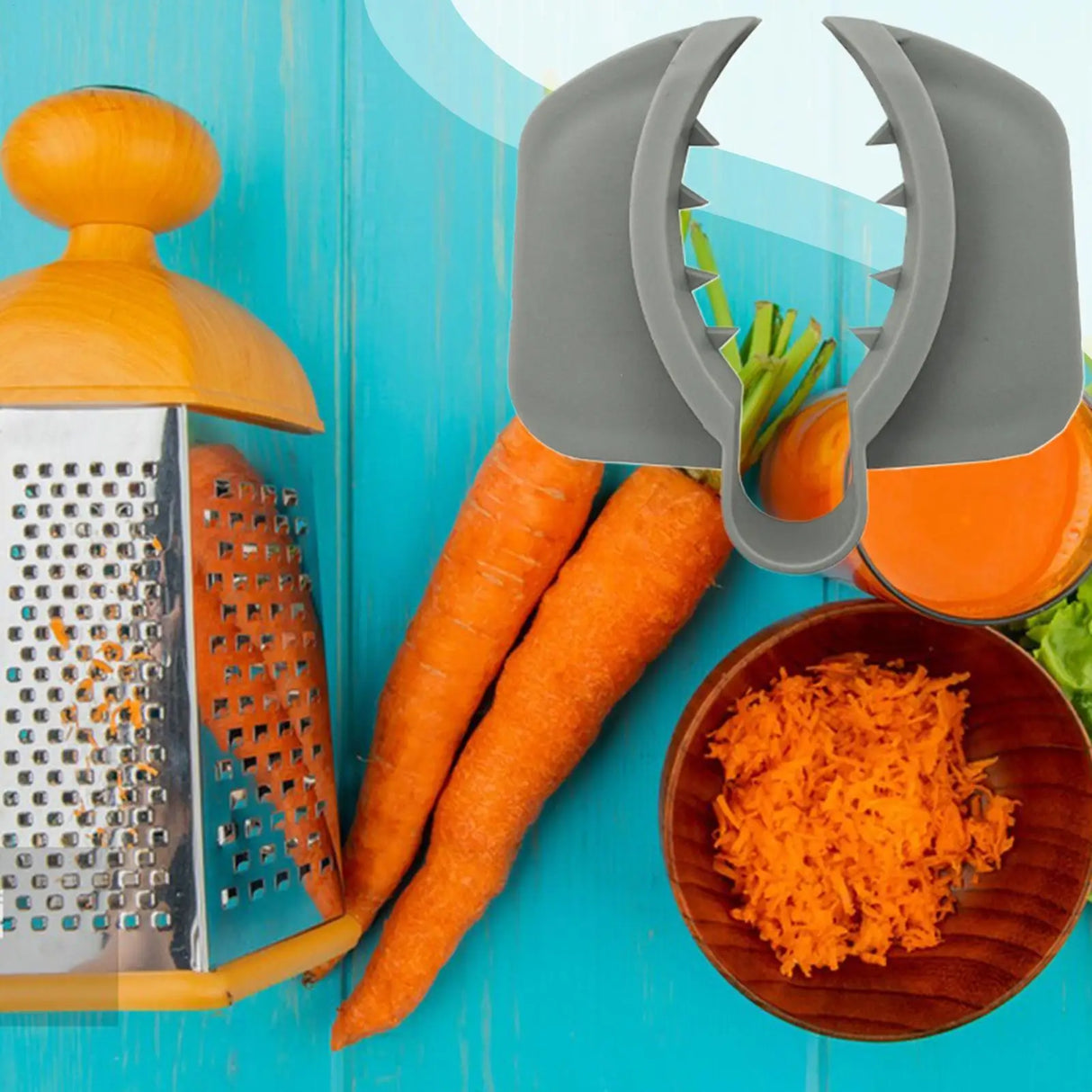 Non Slip Protective Finger Guard for Mandoline Slicer
