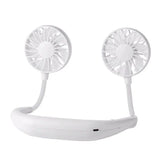 LED Rechargeable 3 Speed Silent Neck Fan