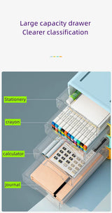 Multifunction Plastic Desktop Drawer Organizer.