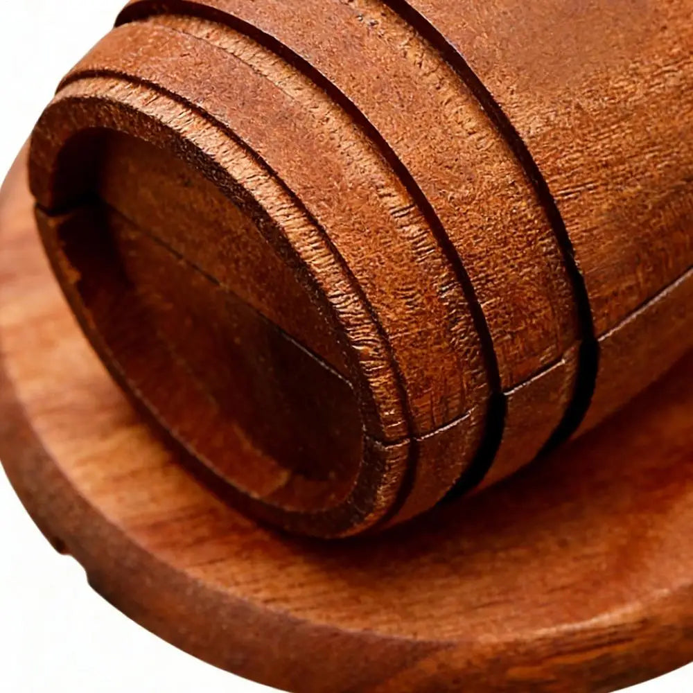 Wooden Smoke Infuser For Old Fashioned Bourbon Drinks