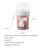Breakfast Oatmeal Or Yogurt Sealed Container