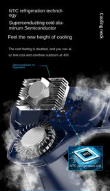 Rechargeable Semiconductor Bladeless Turbo Neck Fan
