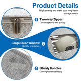 Dustproof Hat Organizer With Lid