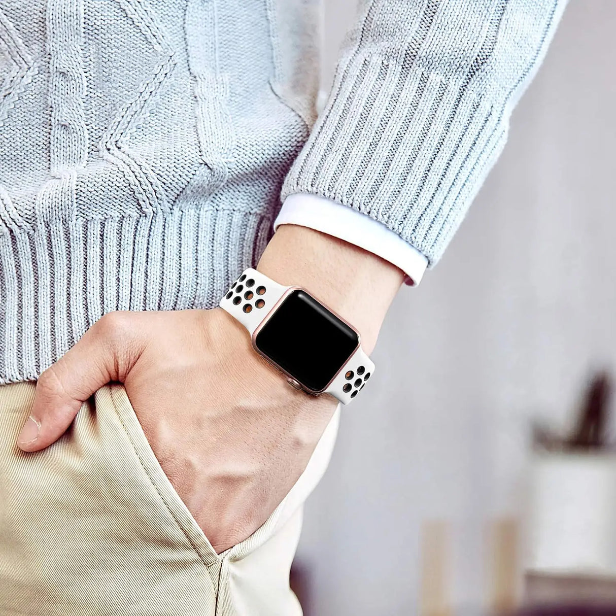 Sport Strap for Apple Watch Band 46mm 44mm 40mm 42-38-41mm 45mm  Series 10 9 8 7 6 SE 5 3 Ultra 2 49mm