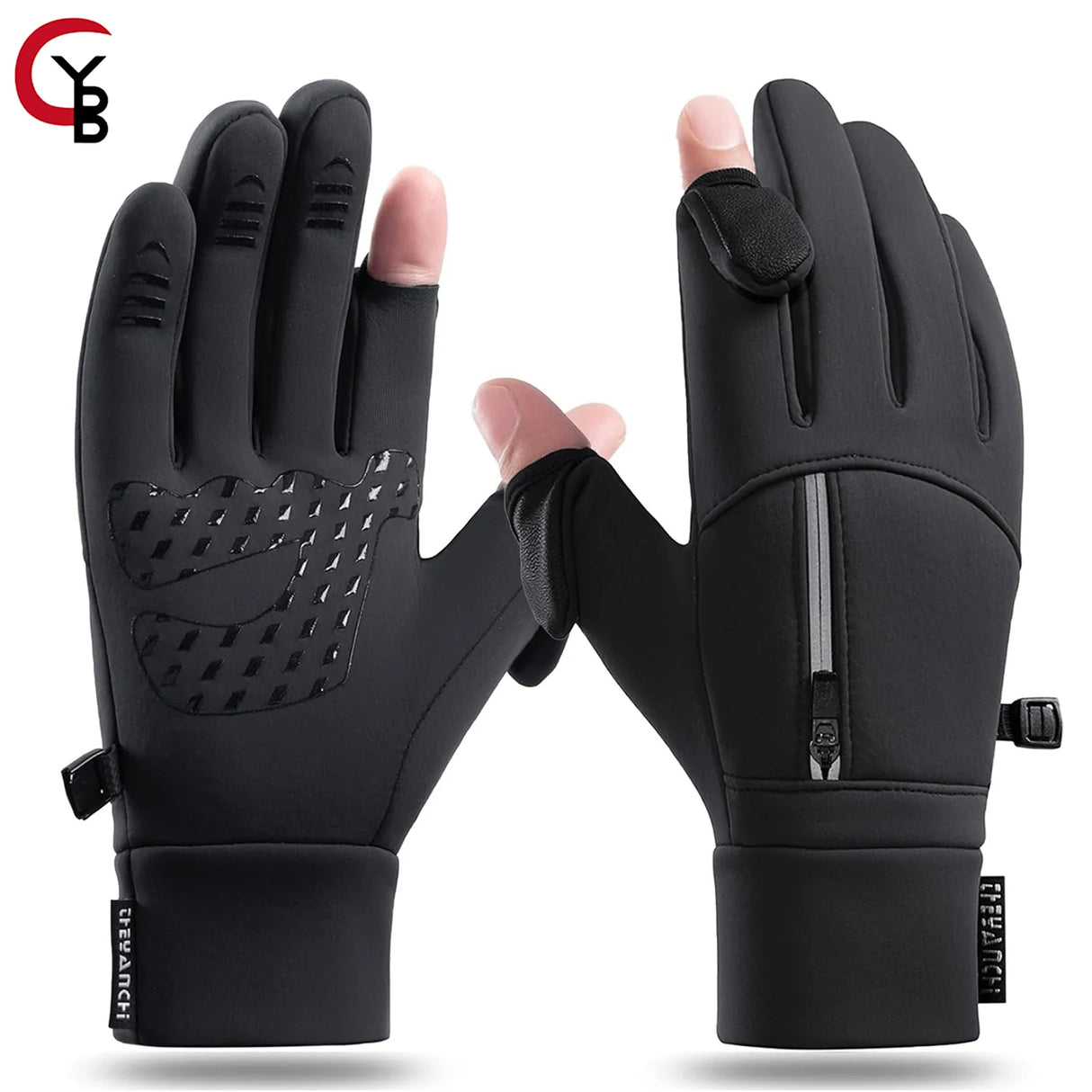 YANBIGUO Thermal Touch Screen Sport Gloves for Men Or Women