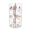 Transparent Rotatable Jewelry Organizer Box