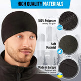 Unisex Windproof Polar Fleece Beanie