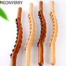 8/20 Beads Gua Sha Massage Stick With Carbonized Or Wood.