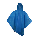 Hooded Poncho Style Raincoat