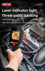 BSIDE Thermal Imager Camera HX1 Laser Thermographic HD Display For Circuit PCB Repair Pipeline Detection Medical Laser position