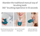 Automatic 360 Degrees Sonic Silicone Electric Toothbrush
