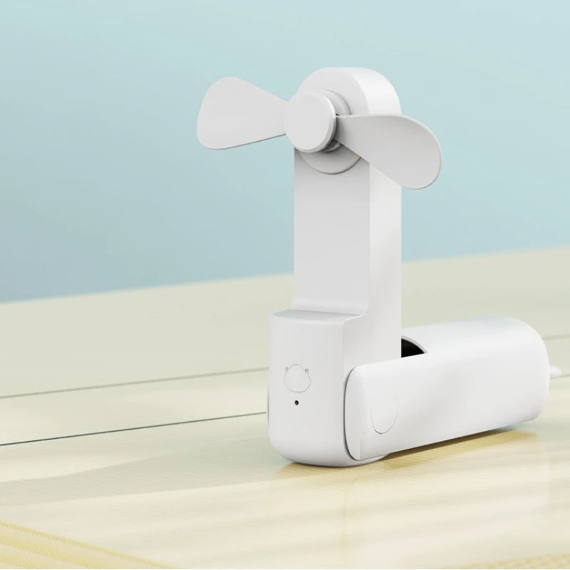 USB Rechargeable 3-speed Foldable Mini Fan
