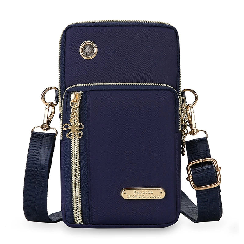 Women's Lightweight Nylon Crossbody Or Arm Bag
