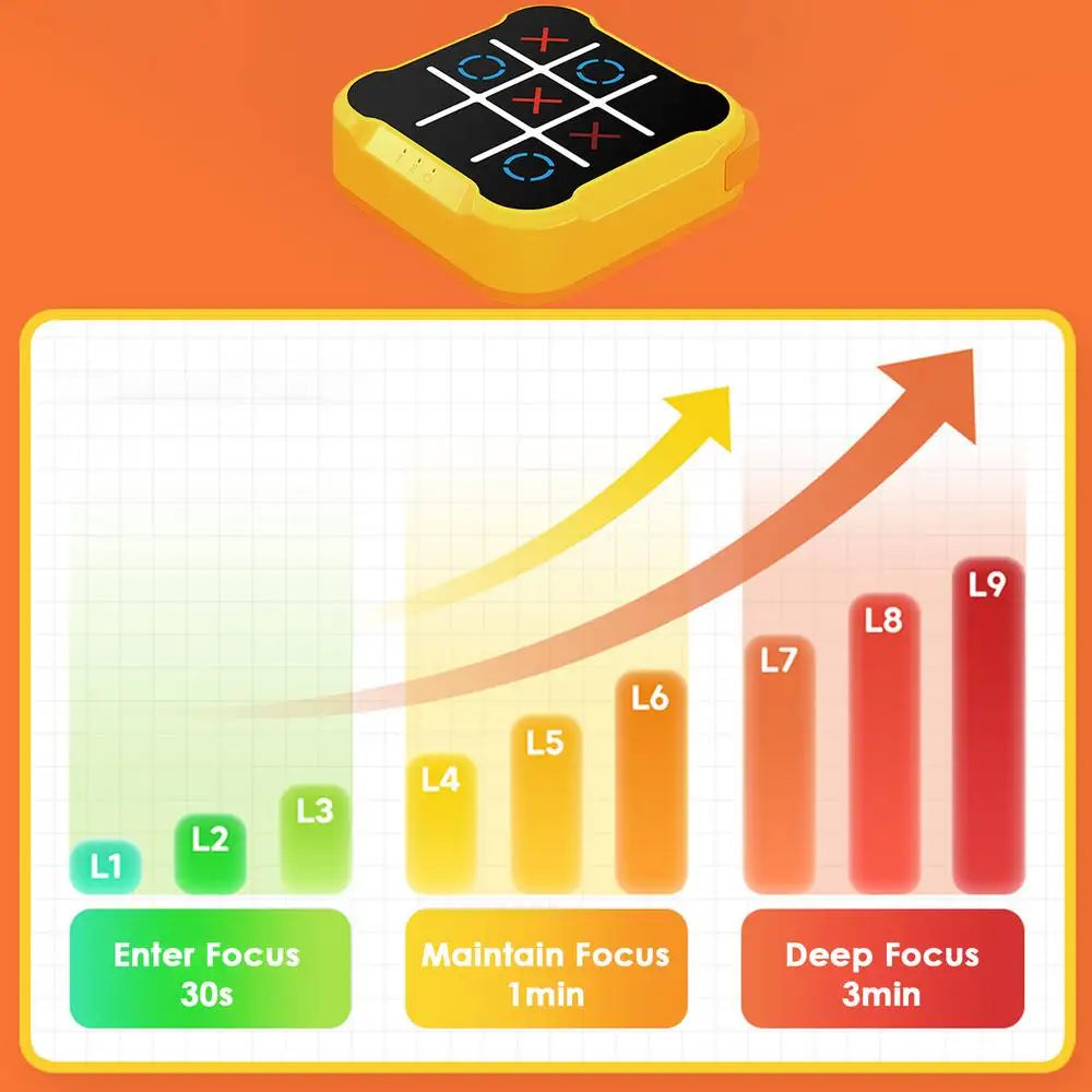 Children's Electronic Tic-Tac-Toe Game