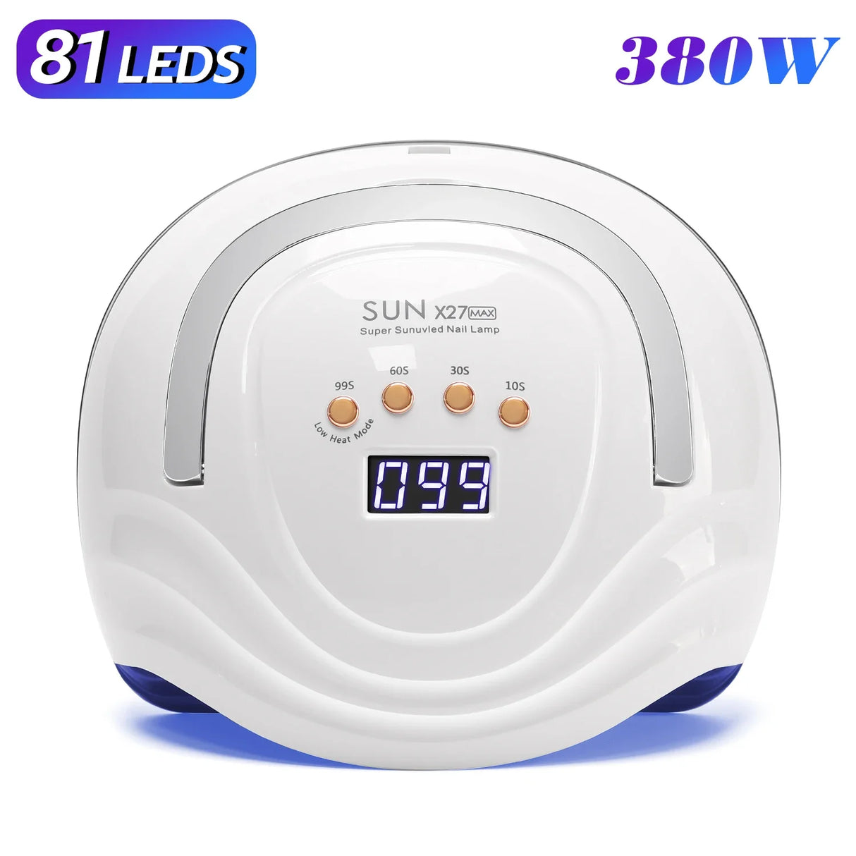380W UV/ 81LED Manicure Lamp With Handle