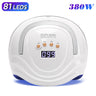 380W UV/ 81LED Manicure Lamp With Handle