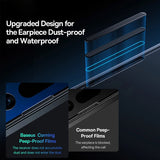 Baseus 0.4mm Corning Tempered Glass Anti-Peeping Screen Protector For iPhone 13 14 15 16 17 Max Pro