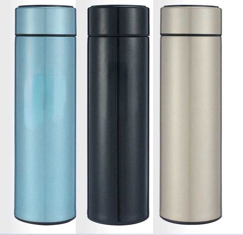500ml Stainless Steel Thermos Bottle with LED Digital Temperature Display