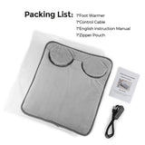 Heating Foot Pad With Timer And 4 Levels Of Heat