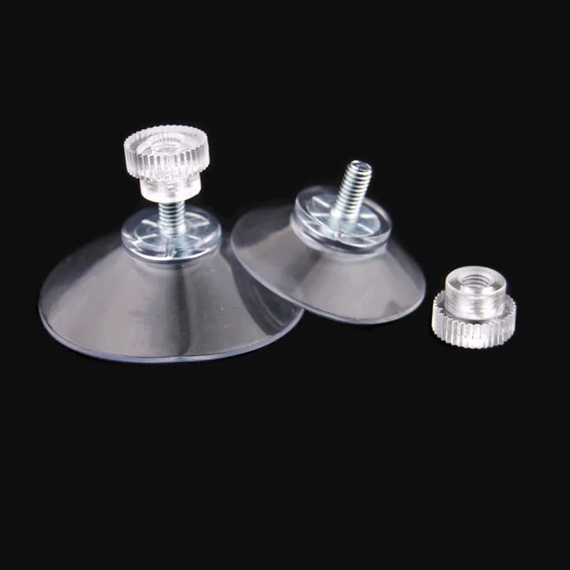 5/10Pcs 40 mm Adhesive Suction Cup Hooks with Screws  Door
