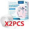 2.5cm X 150cm Self-Adhesive Reusable Skin Care Scar Cover Tape