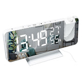 LED/USB Digital Desktop 2 Function Alarm Clock With Time Projector.