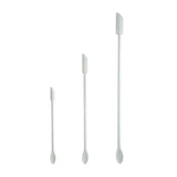 3-Piece Cosmetic Silicone Bottle Mini Scraper
