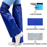 1 Pair Waterproof Packable Leg Covers For Hiking And Camping