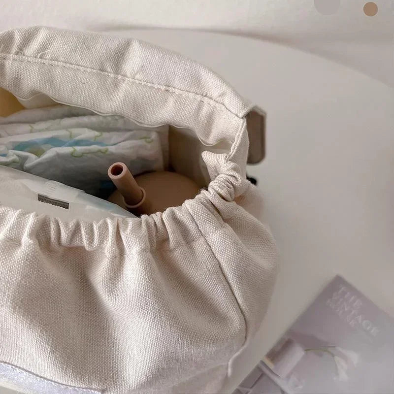 1 Pcs Canvas Backpack With Cute Dog