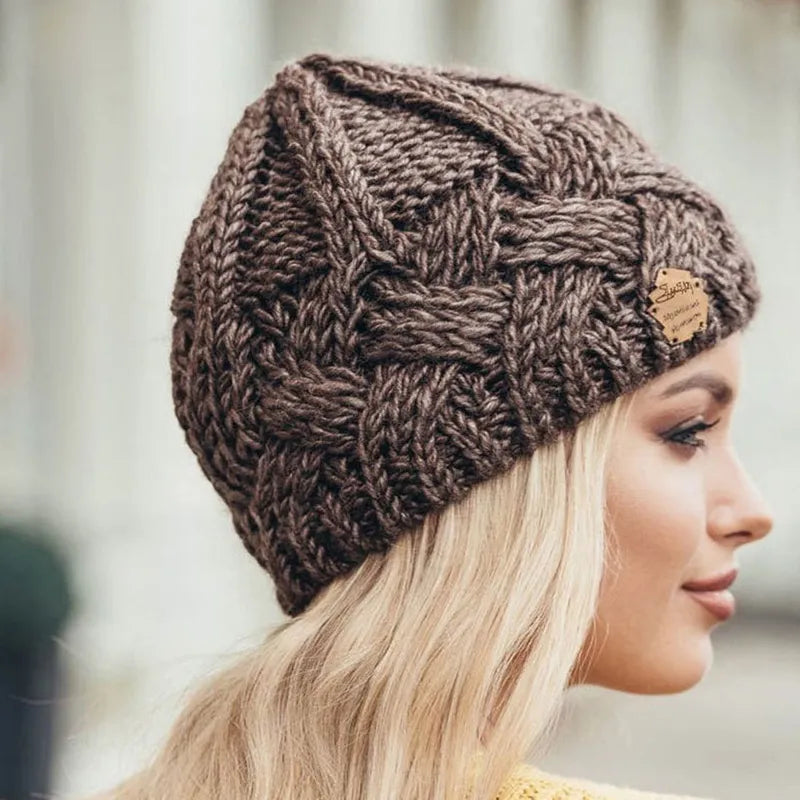 Women Or Men's Autumn/Winter Warm Knitted Hat.