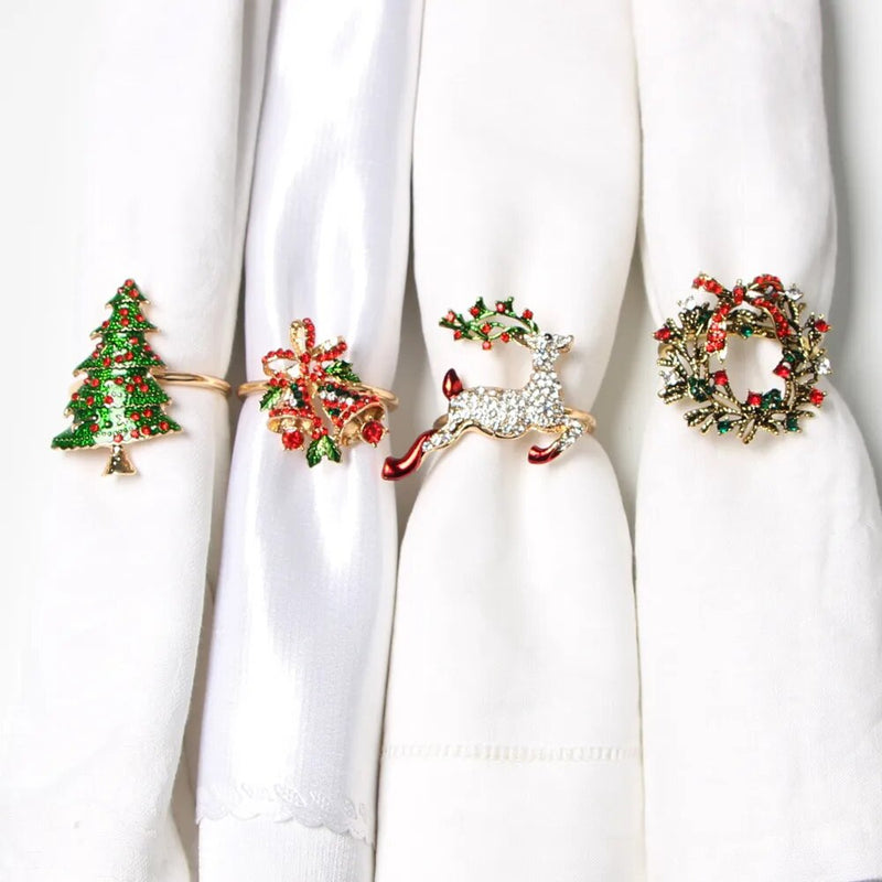 1PC Christmas Napkin Ring Holders.