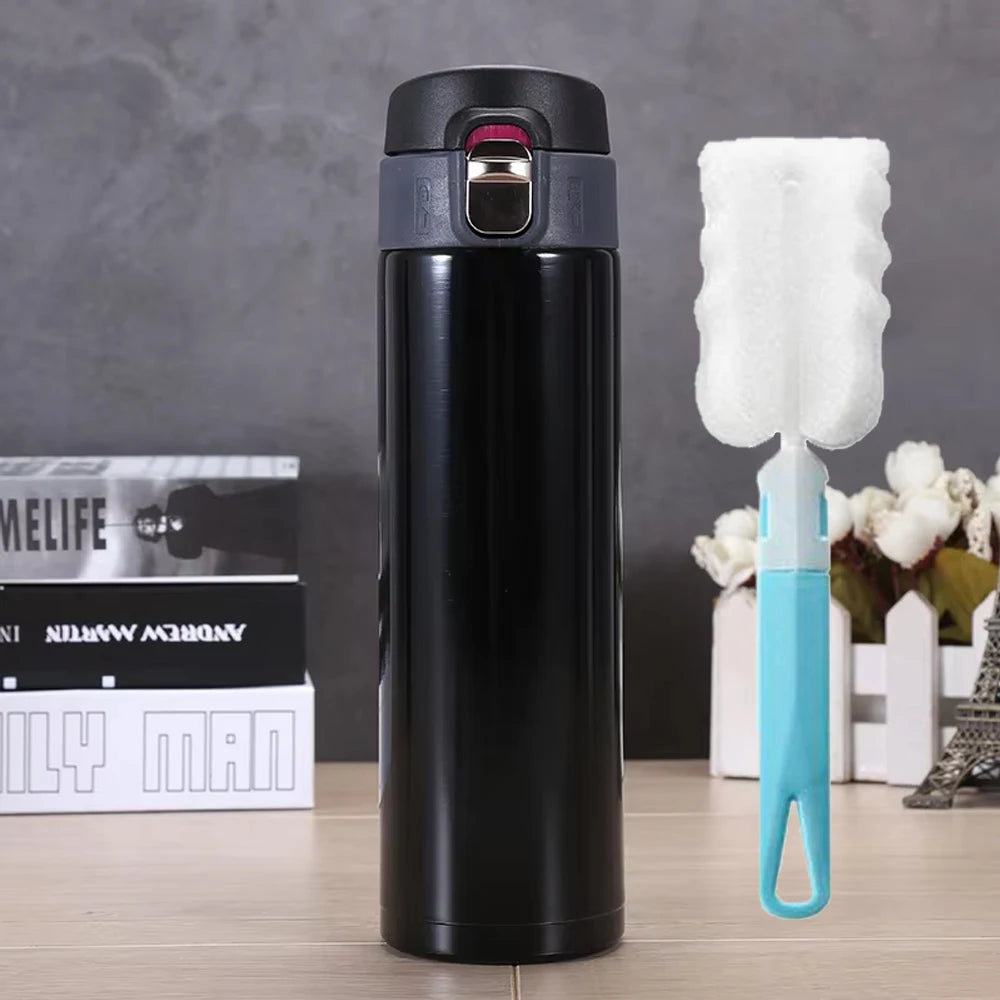 500M/16 Oz Insulated Stainless Steel BPA Free Leakproof Water Bottle