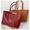 Pu Leather Underarm Large Handbag.