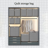 Large Capacity Folding Stackable Storage Boxes With Handles