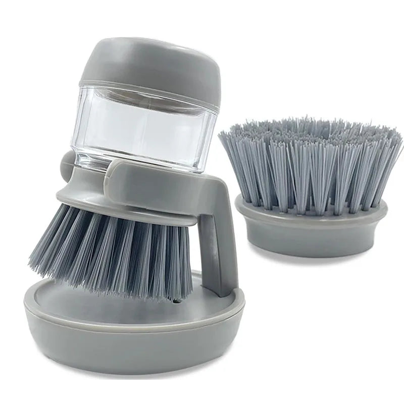 Soap Dispenser Dish Brush With Drainage Base