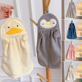 Children's Fleece  Hanging Hand Towels.