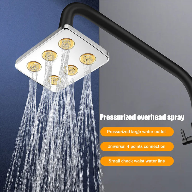 360 Degree Rotatable High Pressure Shower Head